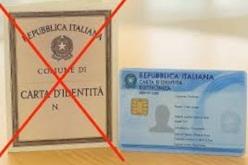 Avviso cessazione validit&#224; carta d&#39;identit&#224; cartacea dal 3 agosto 2026
