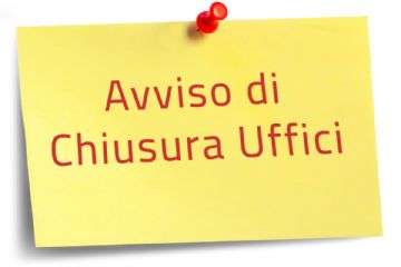 Comunicazione chiusura uffici Polizia Locale
