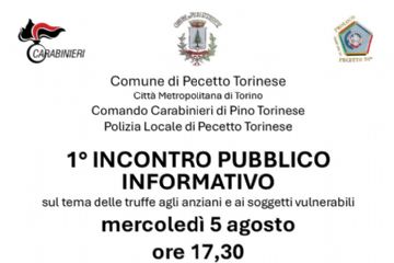 Incontro pubblico - Consigli contro le truffe agli anziani